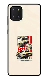 Classic Porsche 911 Samsung Note 10 Lite Glass Case